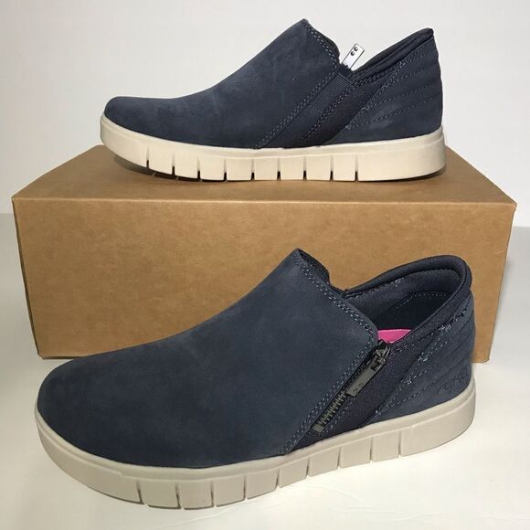 Ryka Hensley Zip Up Suede Leather Booties - Picture 5 of 8